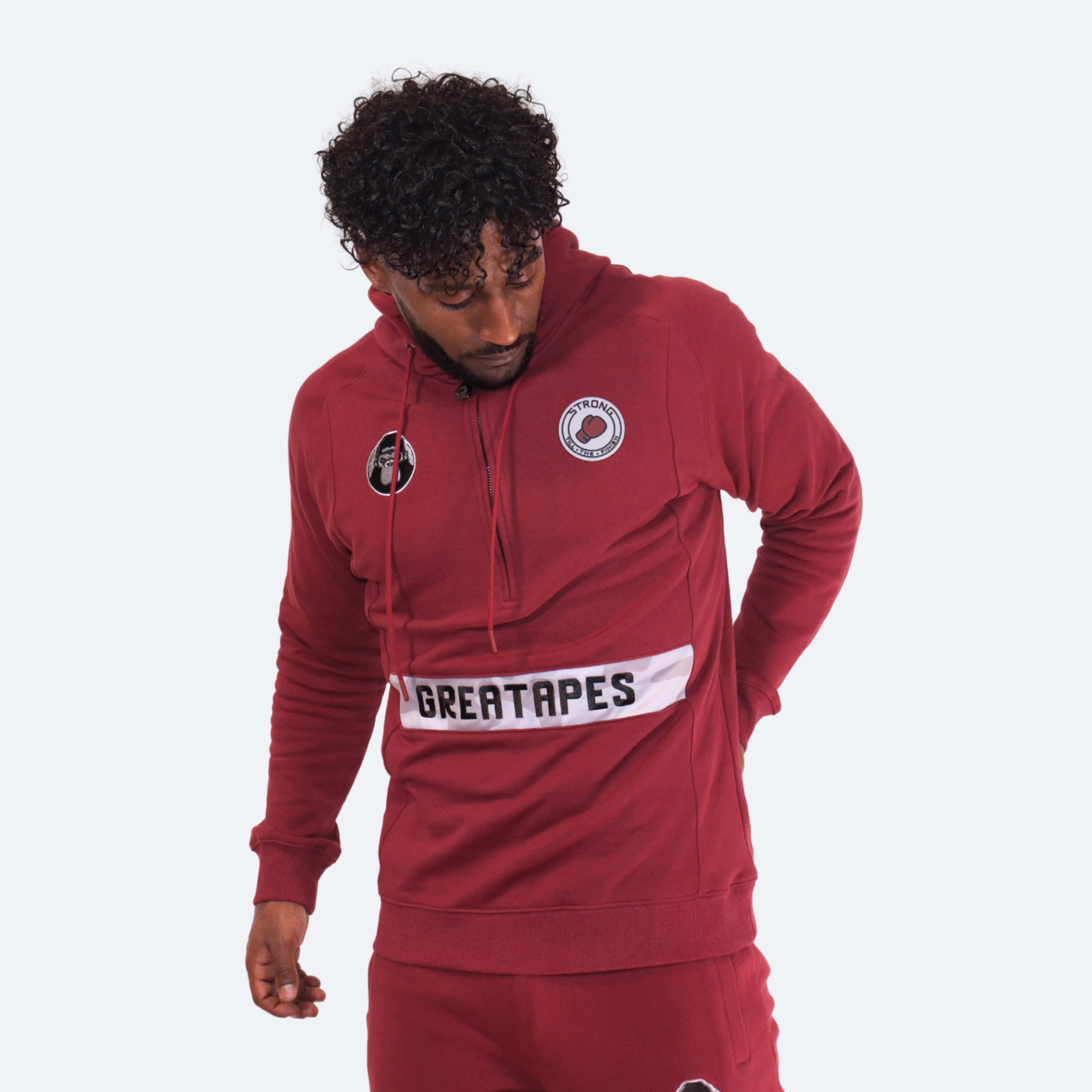 Burgundy STTF Hoodie