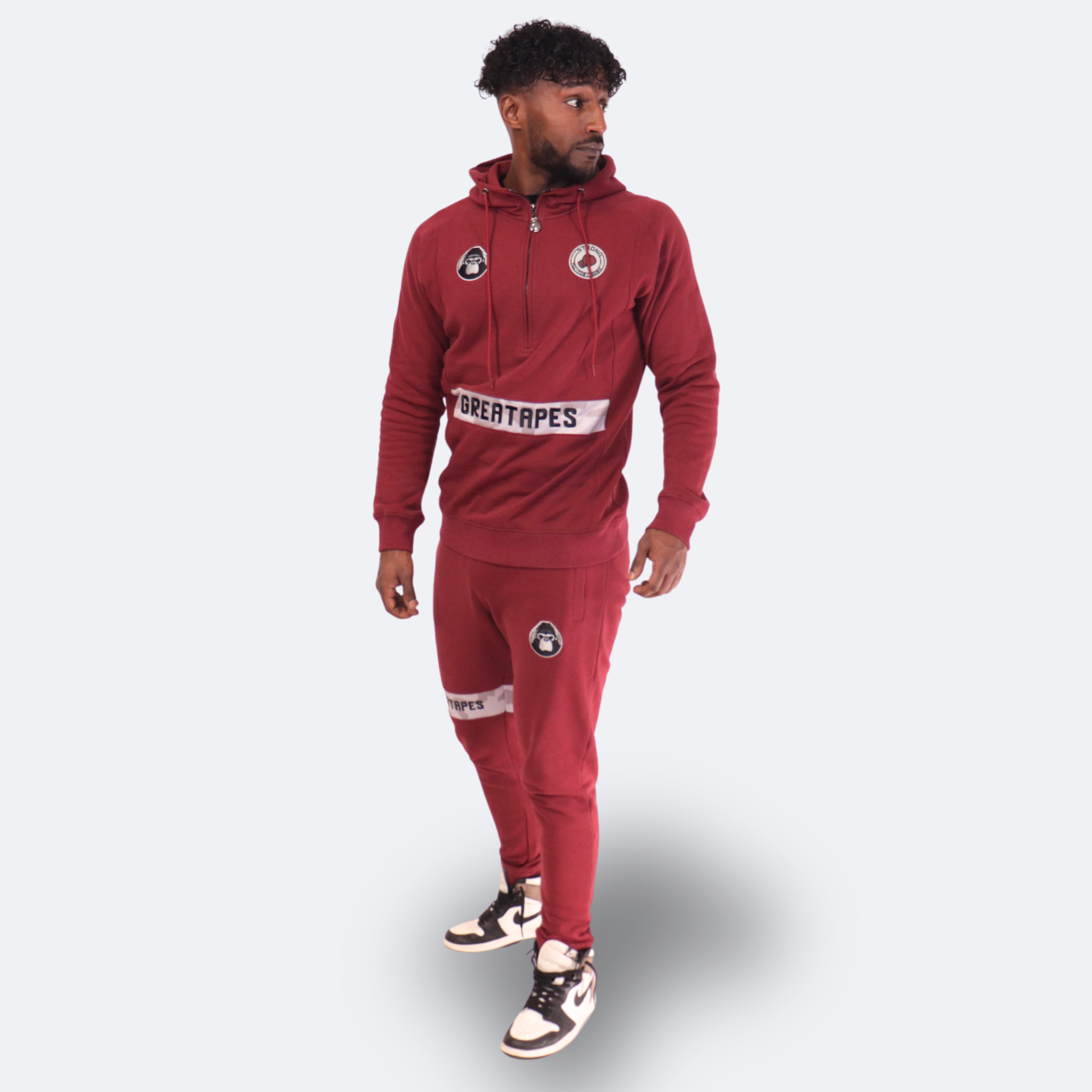Burgundy STTF Jogger